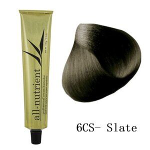 All-Nutrient Permanent Cream Hair Color - 6CS Slate